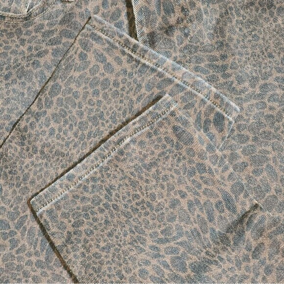 Dear John Gisele Mocha Leopard Brown High Wasted Skinny Jeans Size 29 - Picture 7 of 11